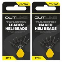 Avid Carp Outline Tungsten Heli Beads